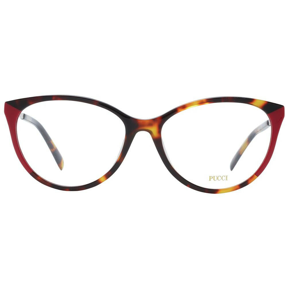 Emilio Pucci Red Women Glasses Frame.
