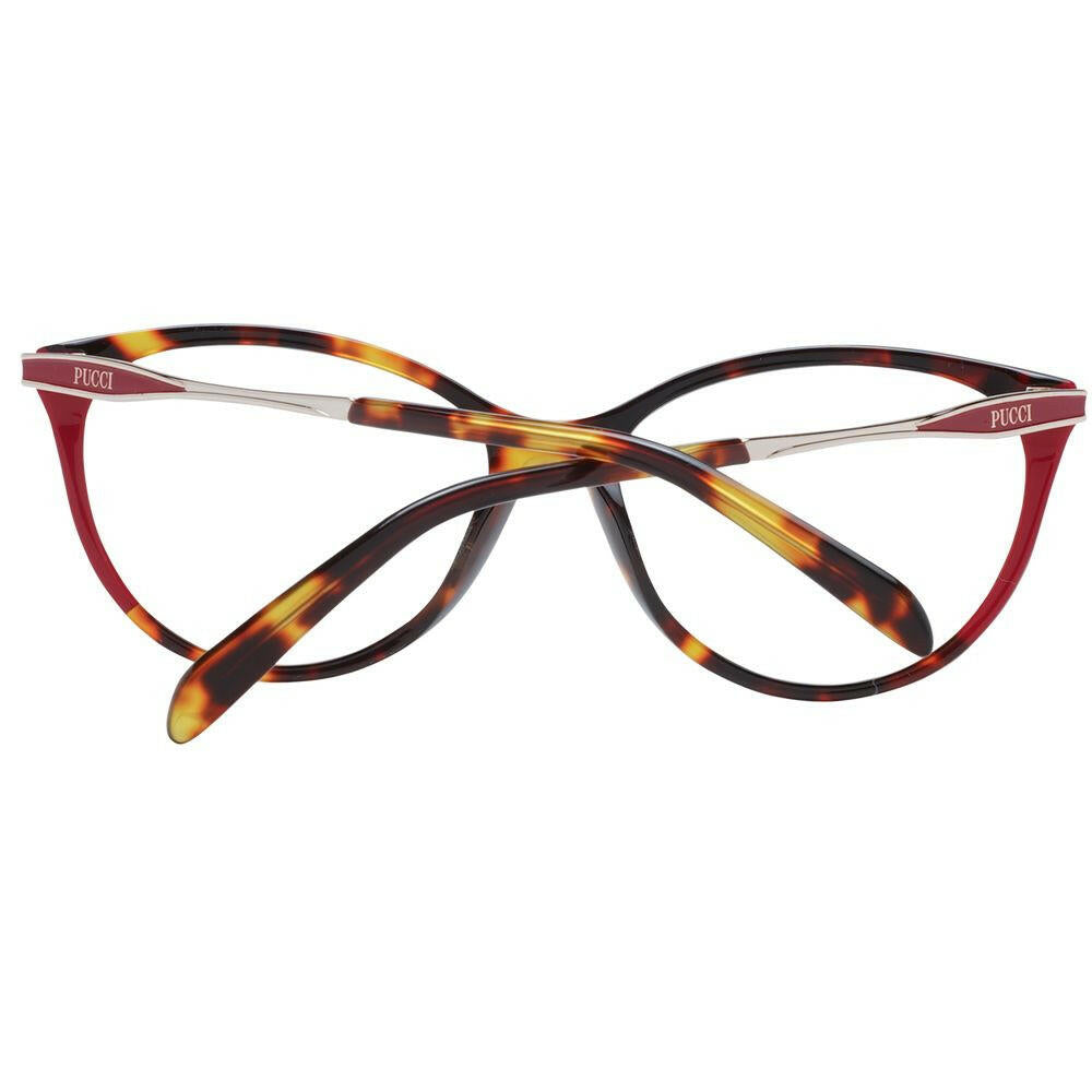 Emilio Pucci Red Women Glasses Frame.