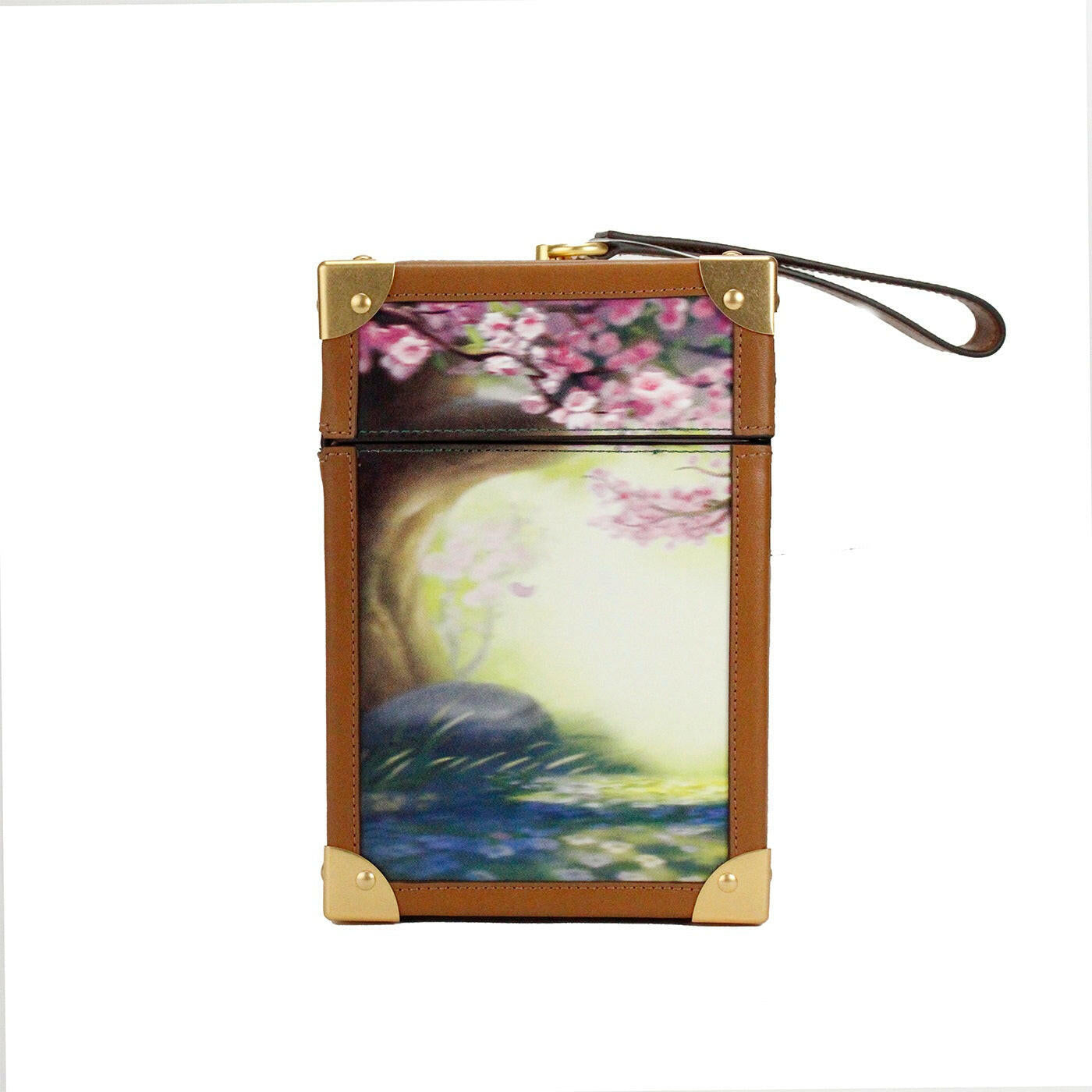 Kate Spade Disney Bambi 3D Trunk Printed PVC Top Handle Clutch Handbag.