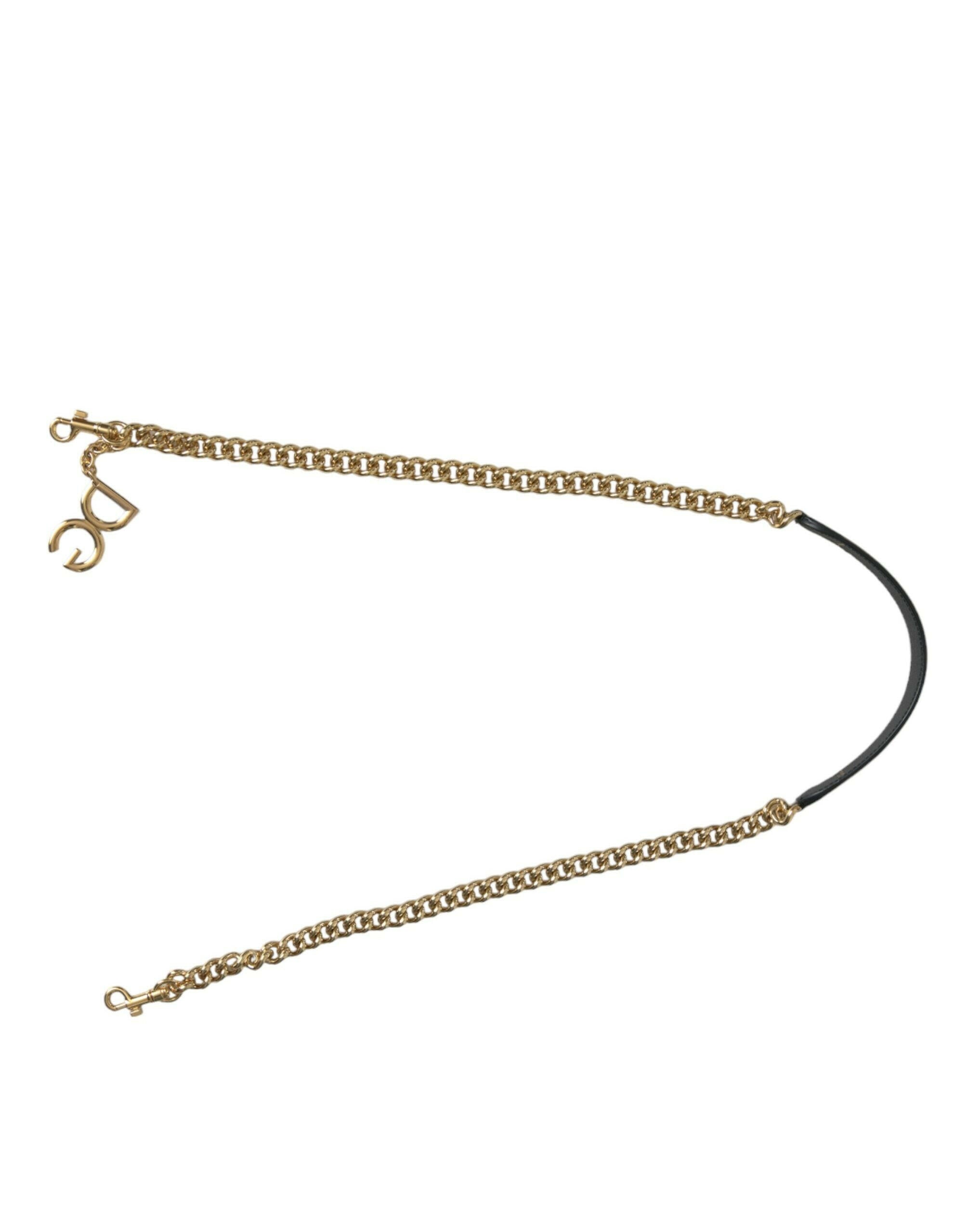Dolce & Gabbana Brown Leopard Handbag Accessory Shoulder Strap.