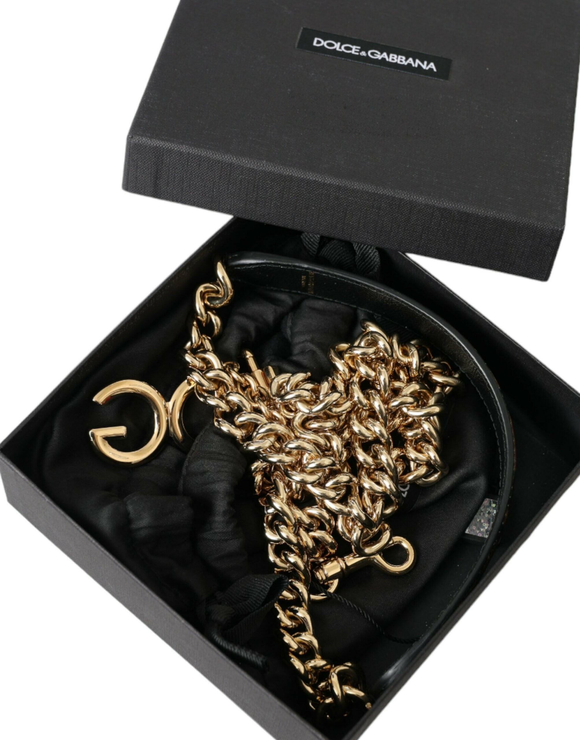Dolce & Gabbana Brown Leopard Handbag Accessory Shoulder Strap.