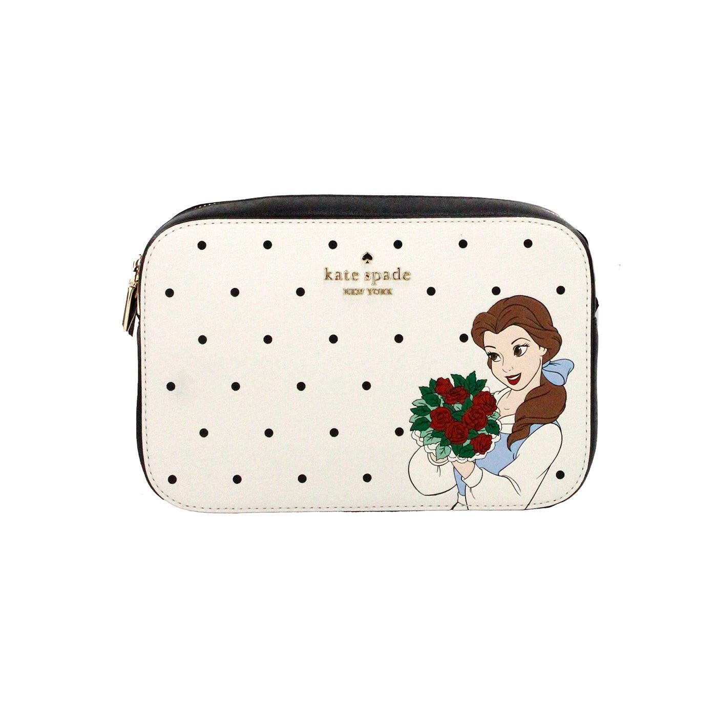 Kate Spade Disney Beauty and the Beast Mini Camera Crossbody Bag Purse.