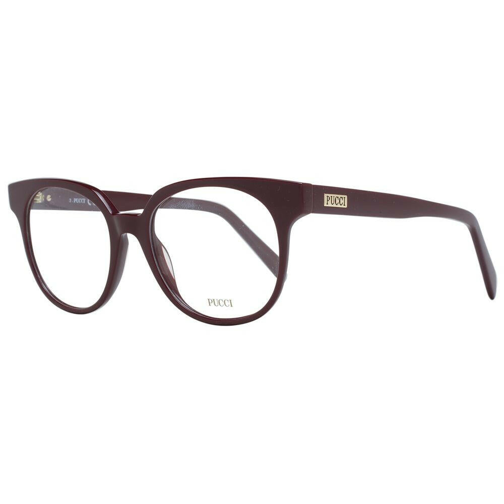 Emilio Pucci Burgundy Women Glasses Frame.