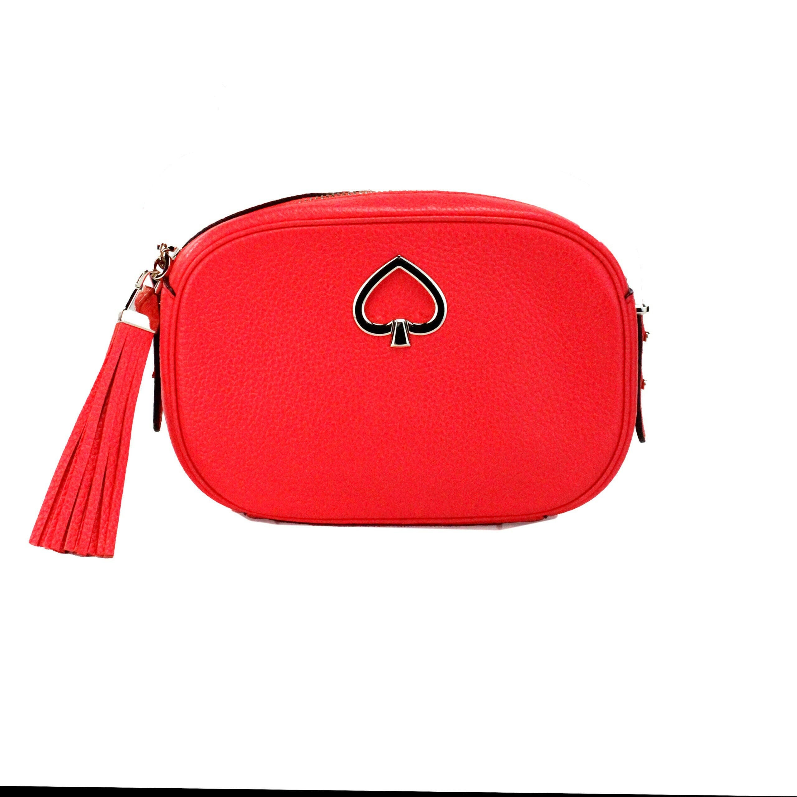 Kate Spade Kourtney Small Stoplight Pebble Leather Camera Bag Crossbody Handbag.