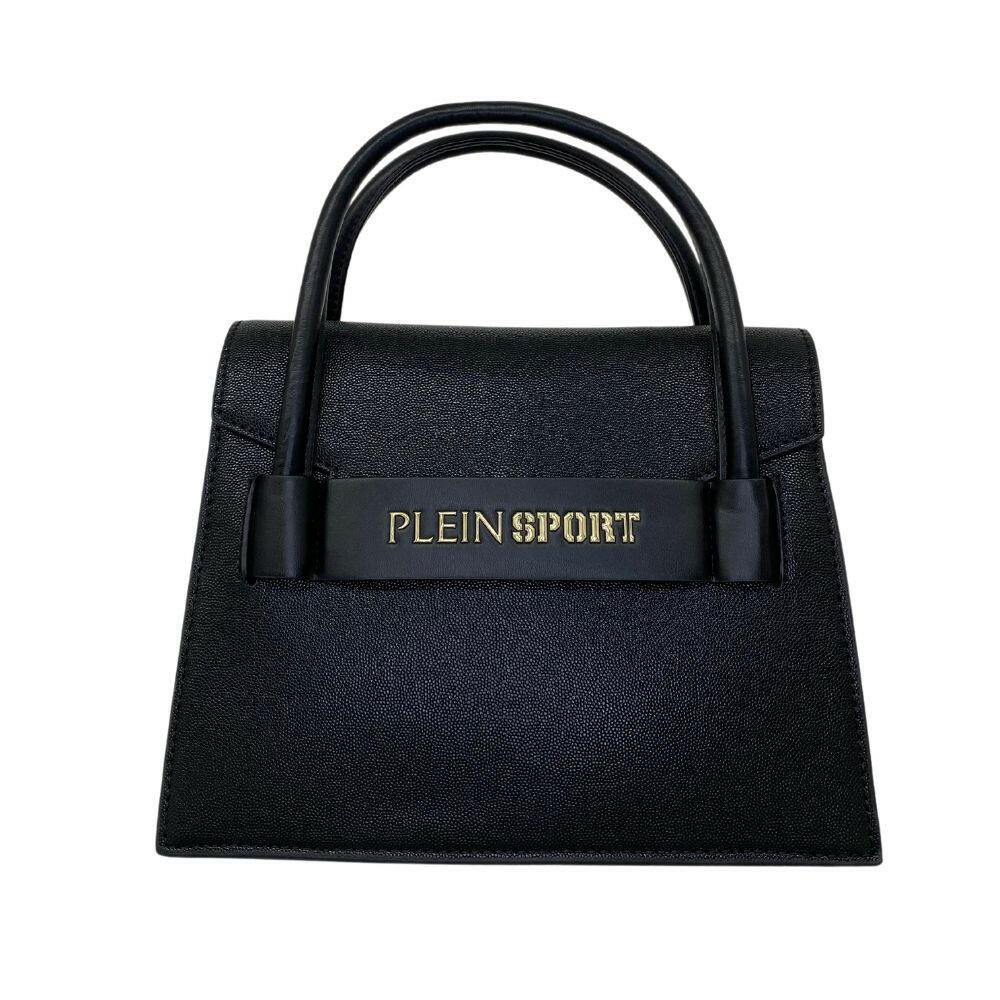 Plein Sport Black Polyethylene Women Handbag.
