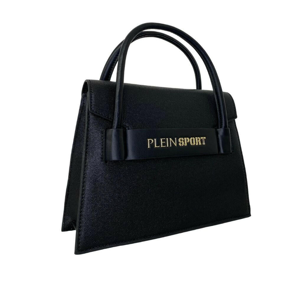 Plein Sport Black Polyethylene Women Handbag.