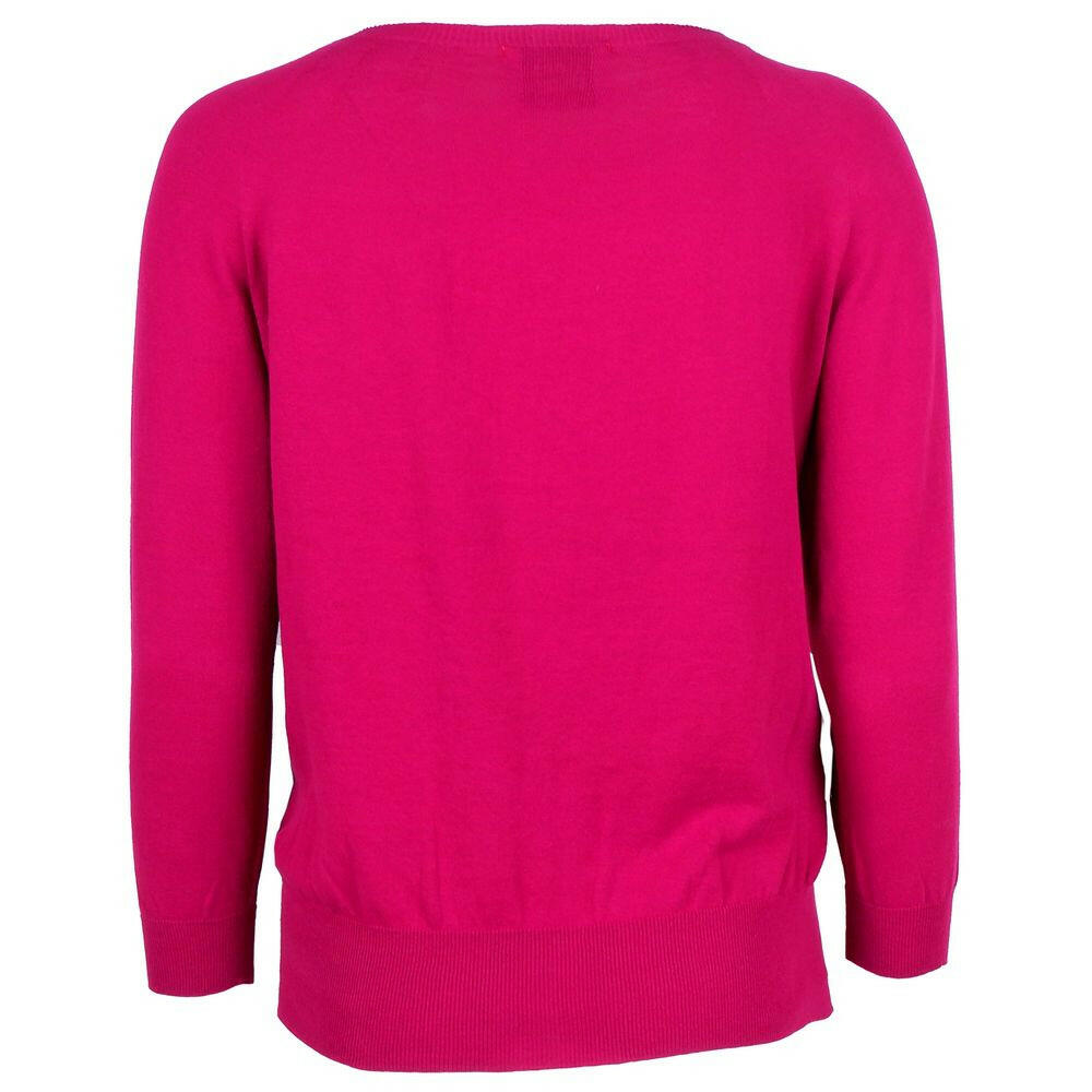 Alpha Studio Fuchsia Cotton Sweater.