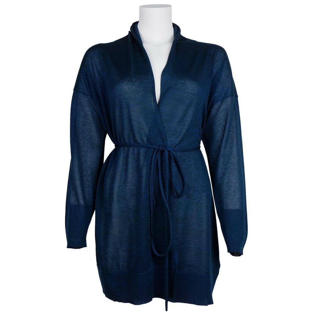Alpha Studio Blue Viscose Dress.