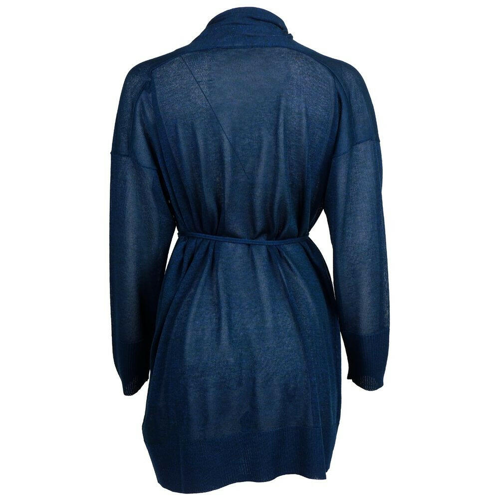 Alpha Studio Blue Viscose Dress.