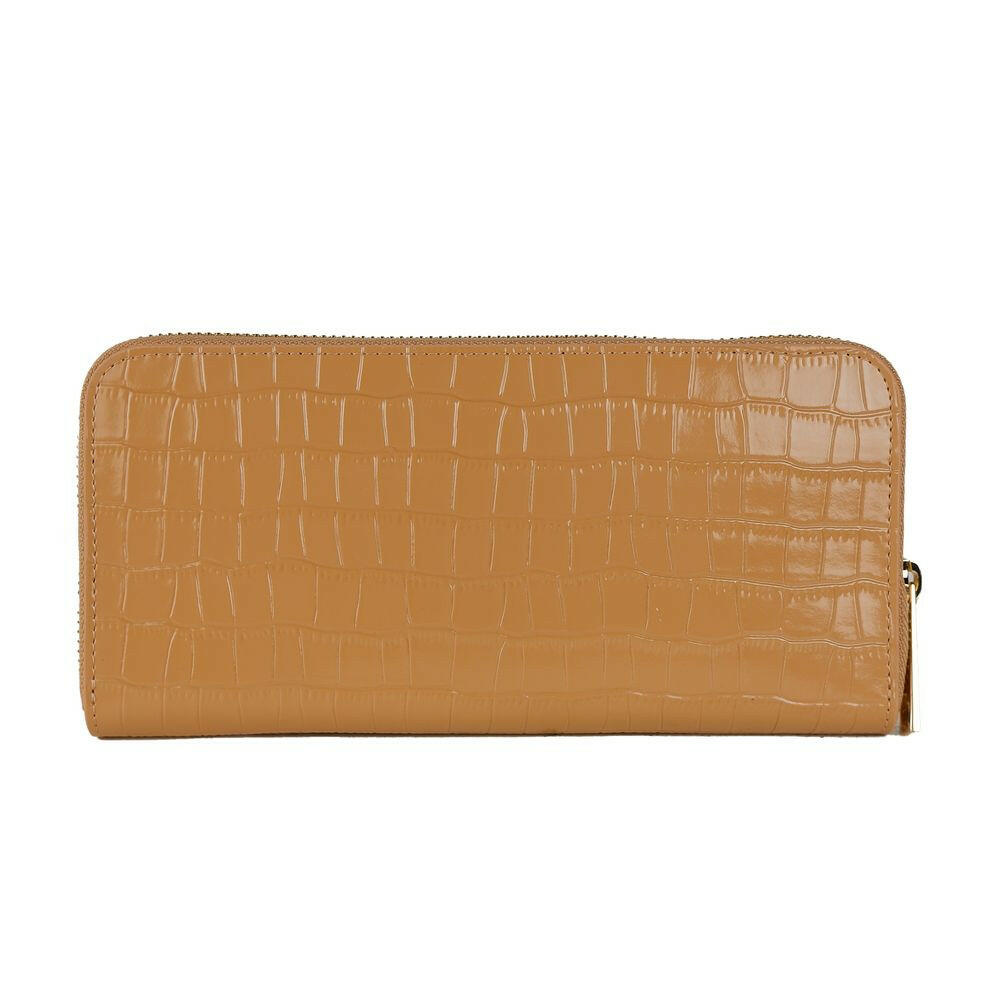 Baldinini Trend Elegant Croco Print Leather Wallet.