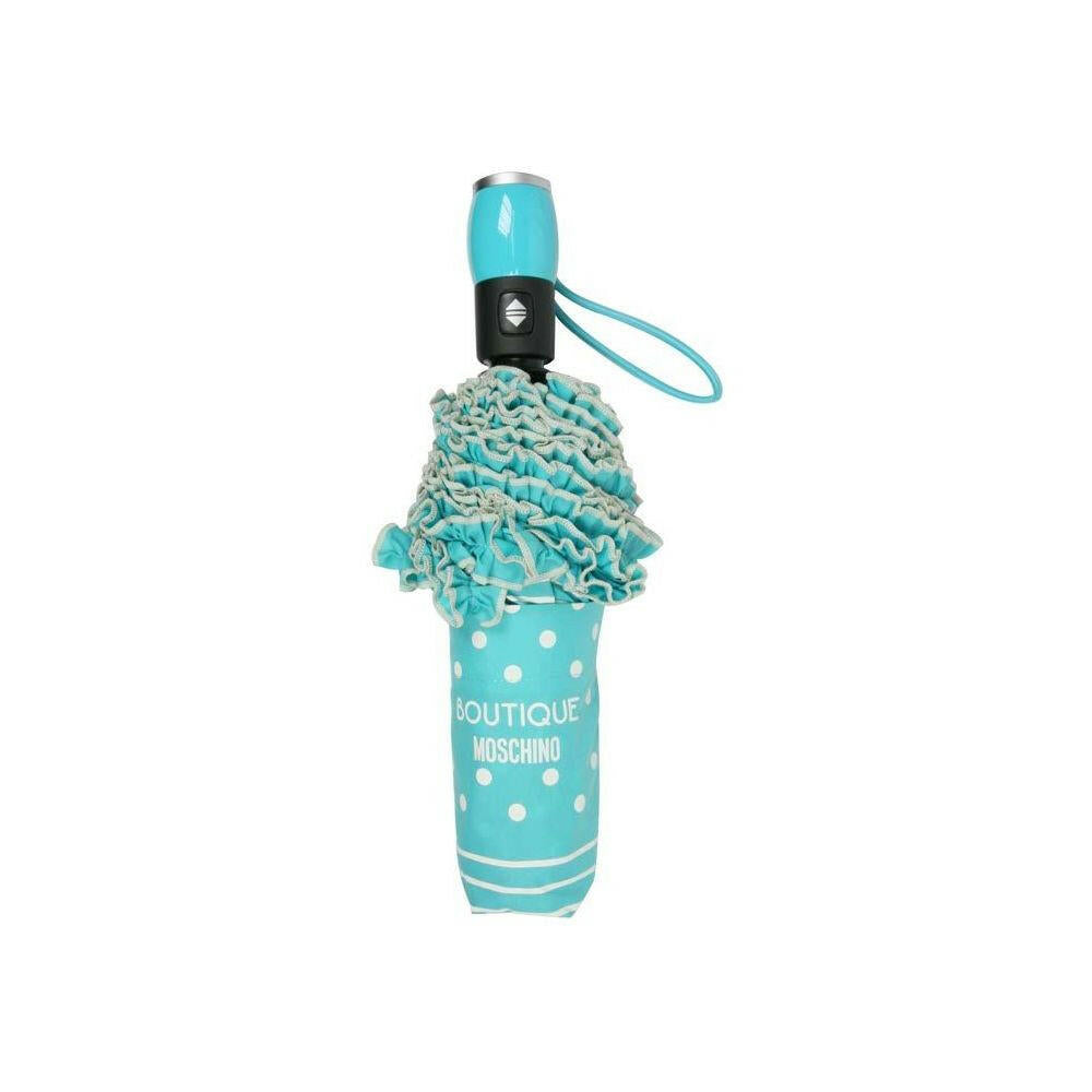 Boutique Moschino Blue Polyester Women Umbrella.