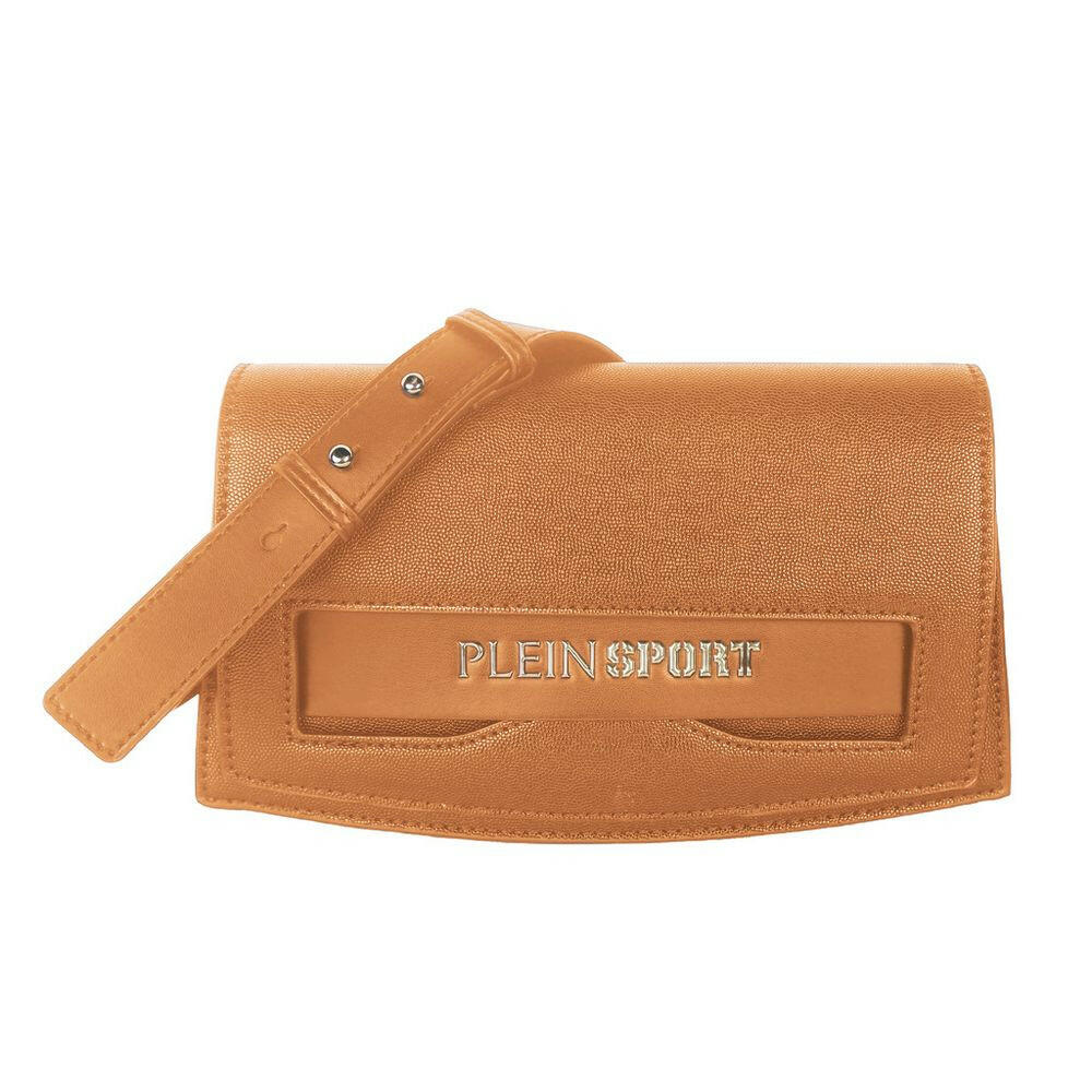 Plein Sport Brown Polyethylene Women Crossbody Bag.