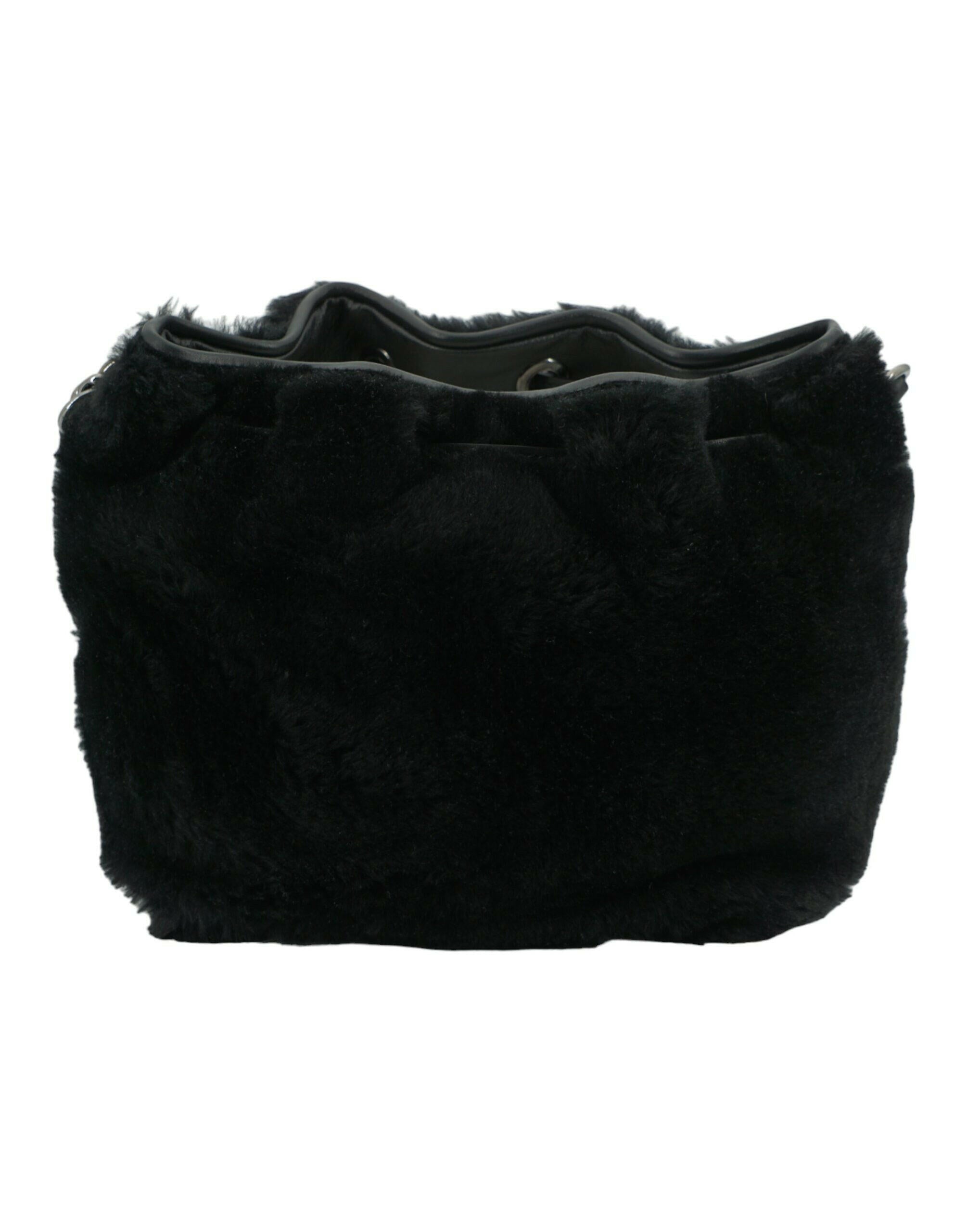 Jimmy Choo Black Leather Top Handle and Shoulder Bag.