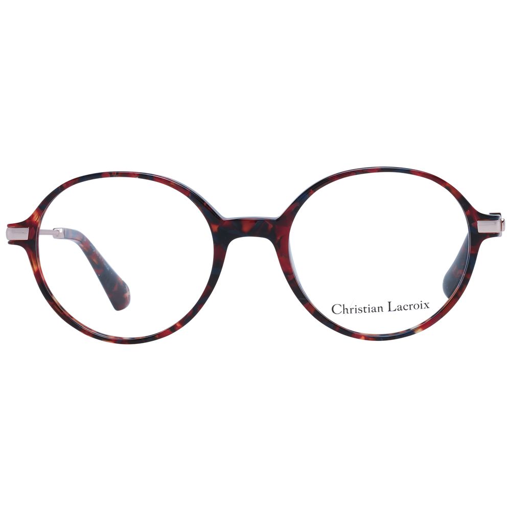 Gafas Christian Lacroix de acetato rojo (monturas)
