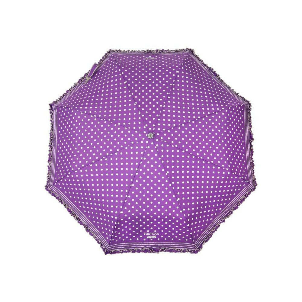 Boutique Moschino Purple Polyester Women Umbrella.