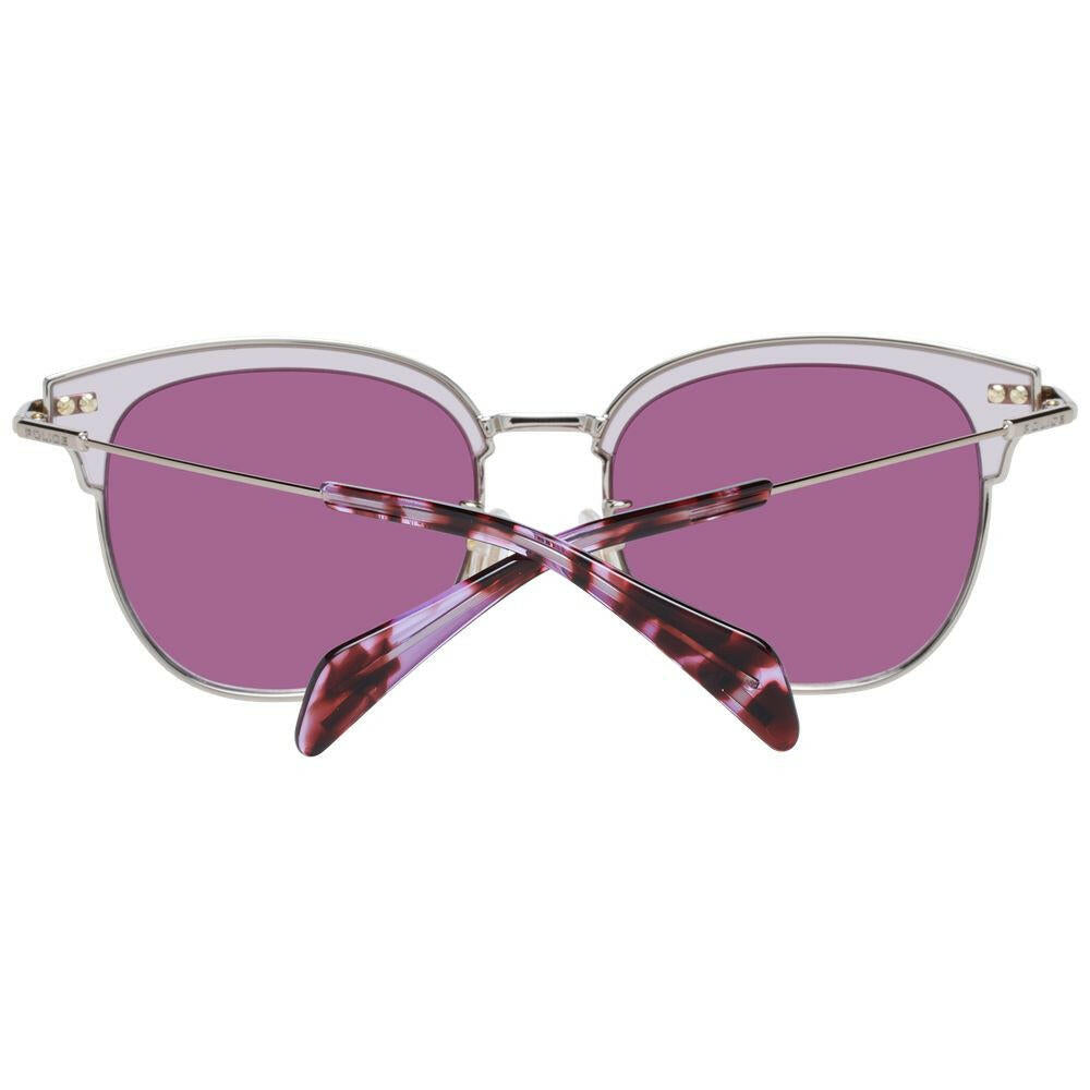 Police Burgundy Women Sunglass.