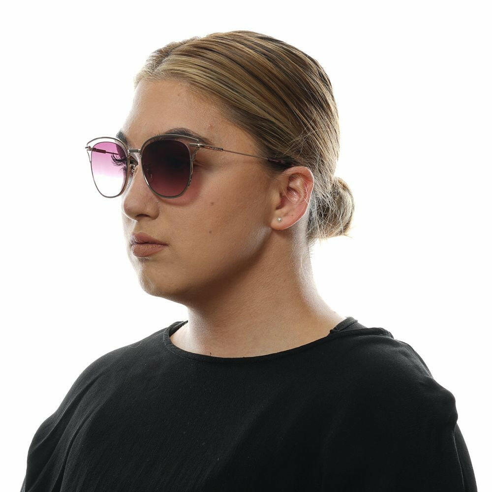 Police Burgundy Women Sunglass.