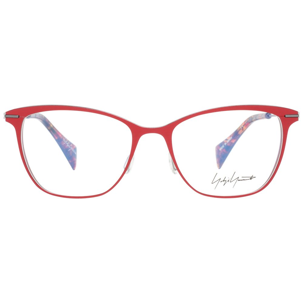 Yohji Yamamoto Red Women Glasses Frame Yohji Yamamoto
