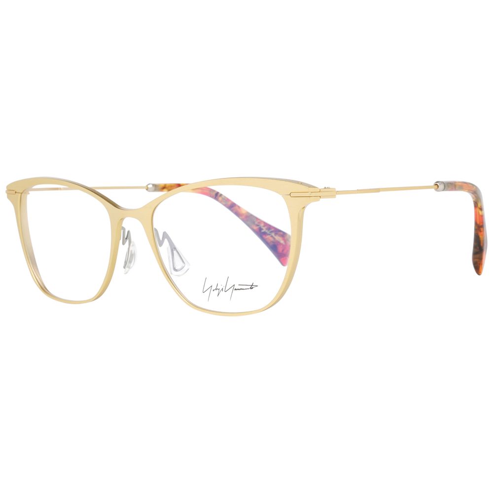 Yohji Yamamoto Gold Women Glasses Frame Yohji Yamamoto