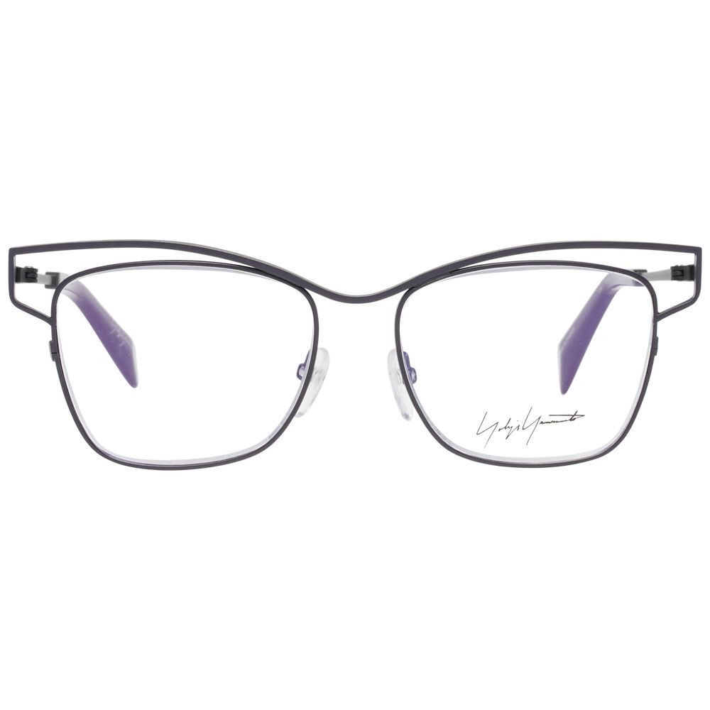 Yohji Yamamoto Gray Women Glasses Frame Yohji Yamamoto