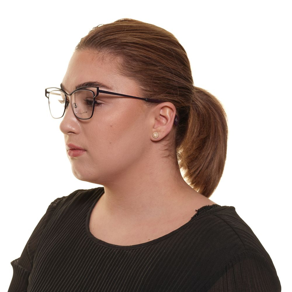 Yohji Yamamoto Gray Women Glasses Frame Yohji Yamamoto