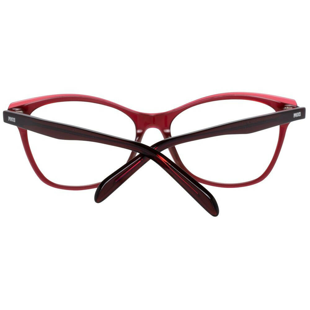 Emilio Pucci Red Women Glasses Frame.