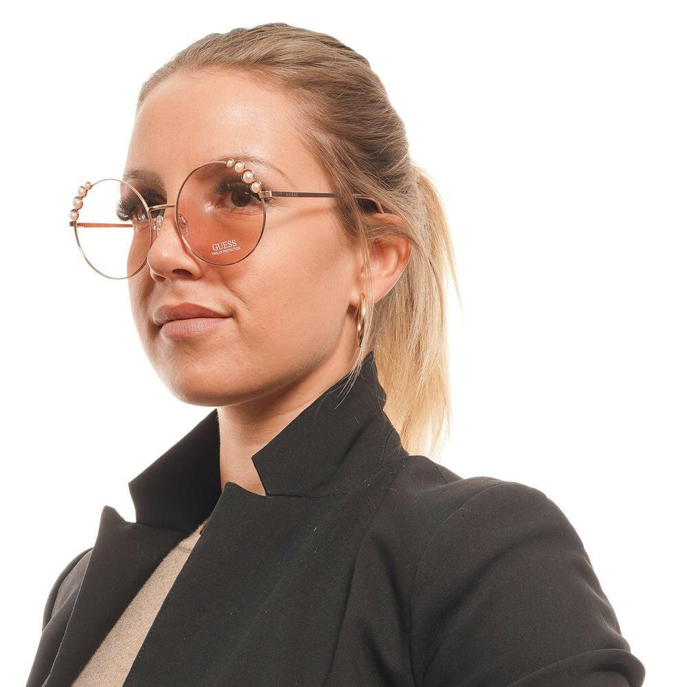 Guess Rose Gold Women Sunglass.