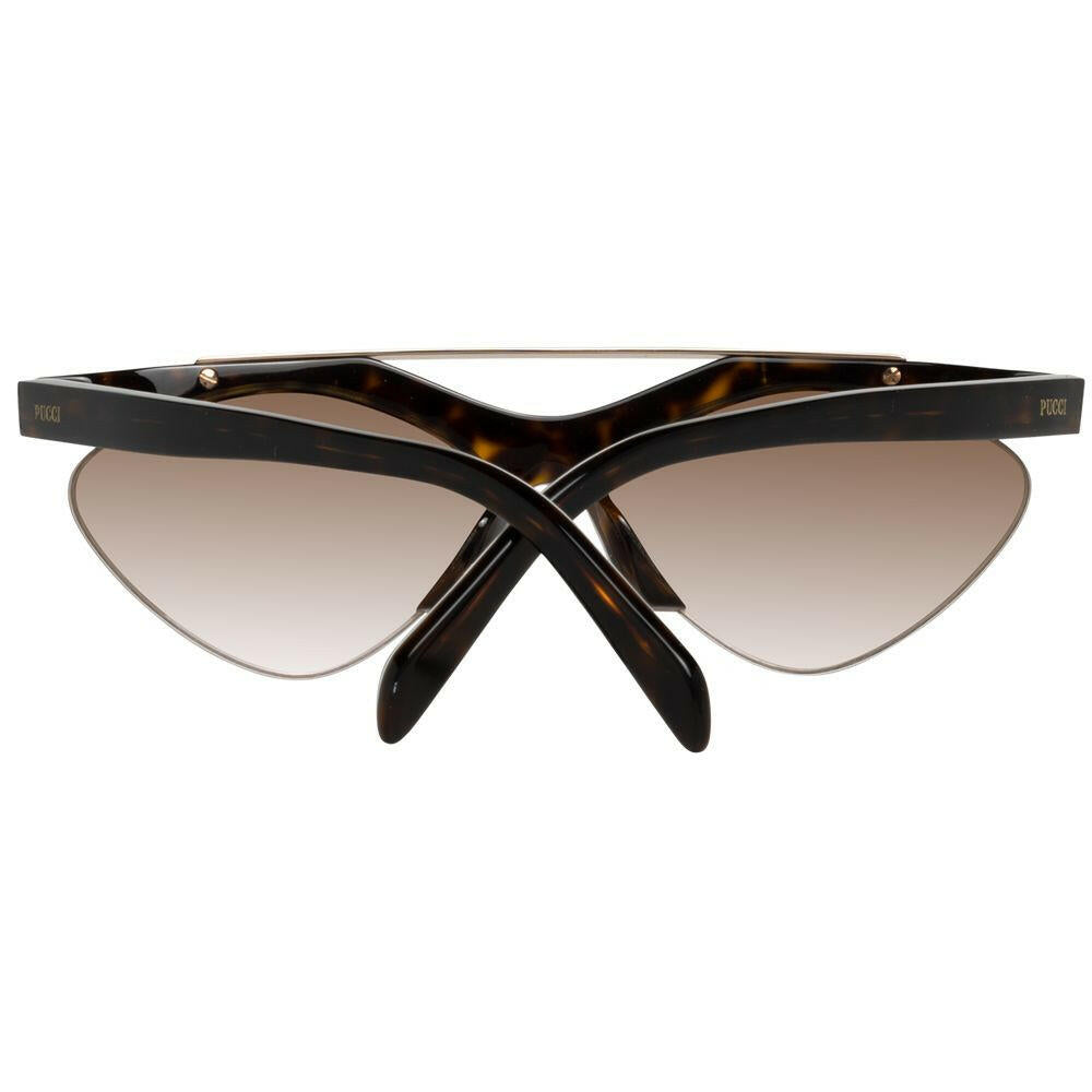 Emilio Pucci Brown Women Sunglass.