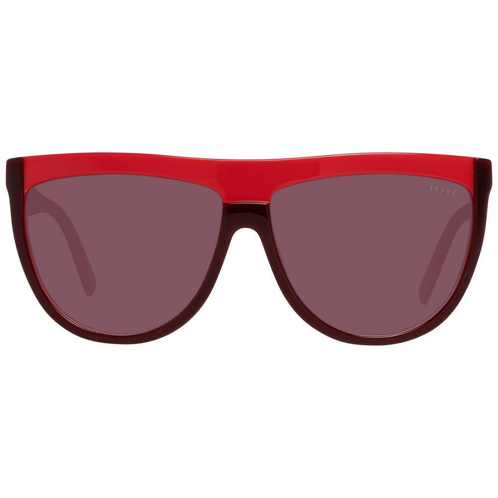 Emilio Pucci Burgundy Women Sunglass.