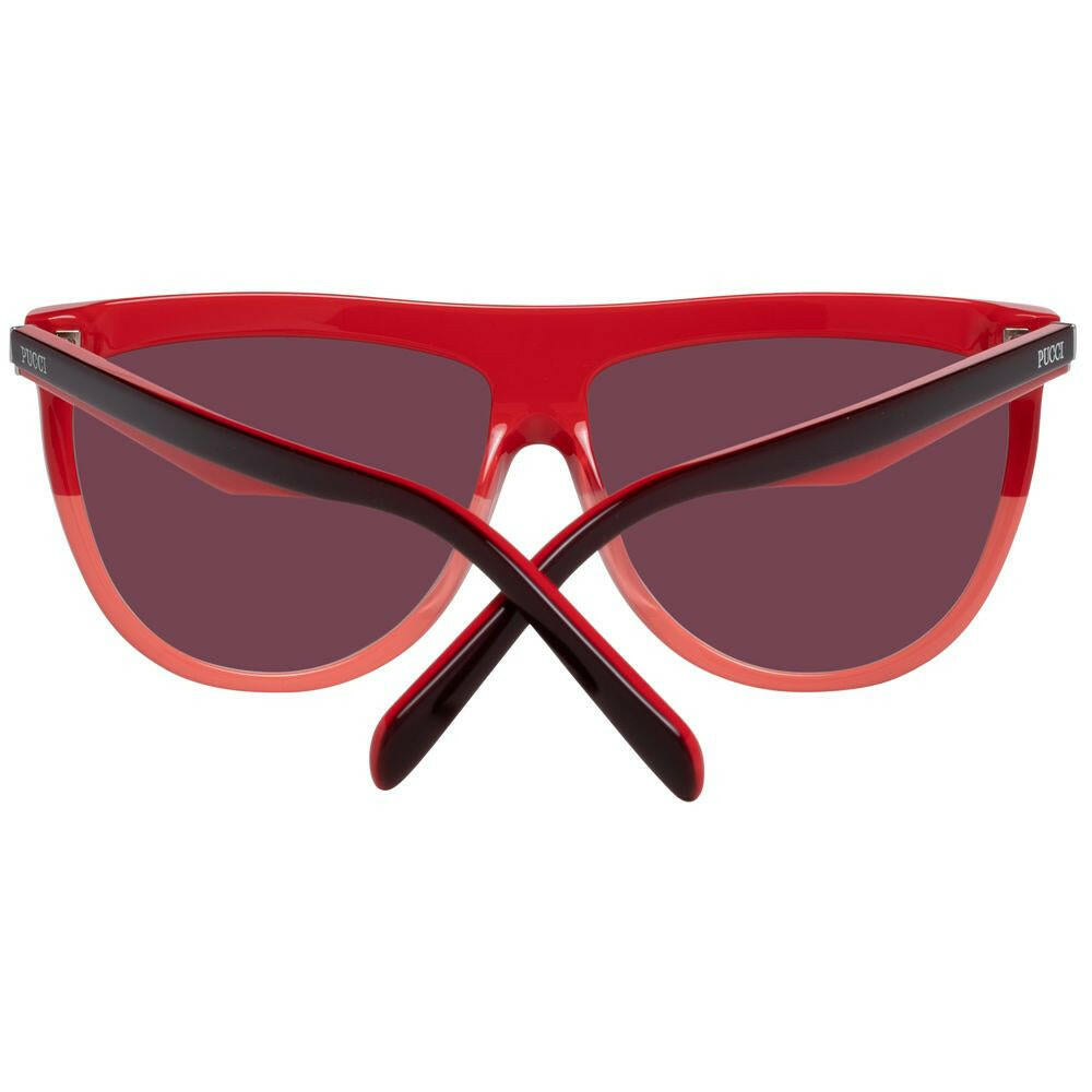 Emilio Pucci Burgundy Women Sunglass.