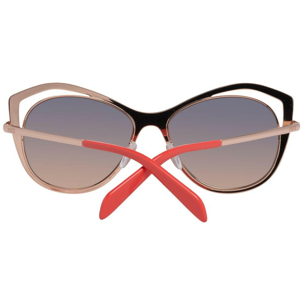 Emilio Pucci Rose Gold Women Sunglass.