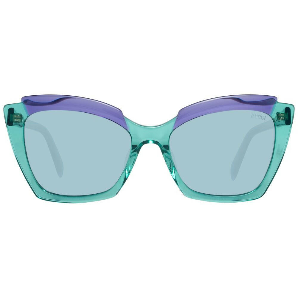 Emilio Pucci Green Women Sunglass.