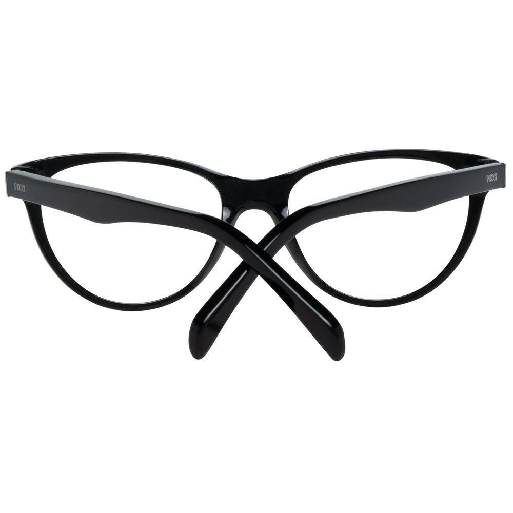 Emilio Pucci Black Women Glasses Frame.