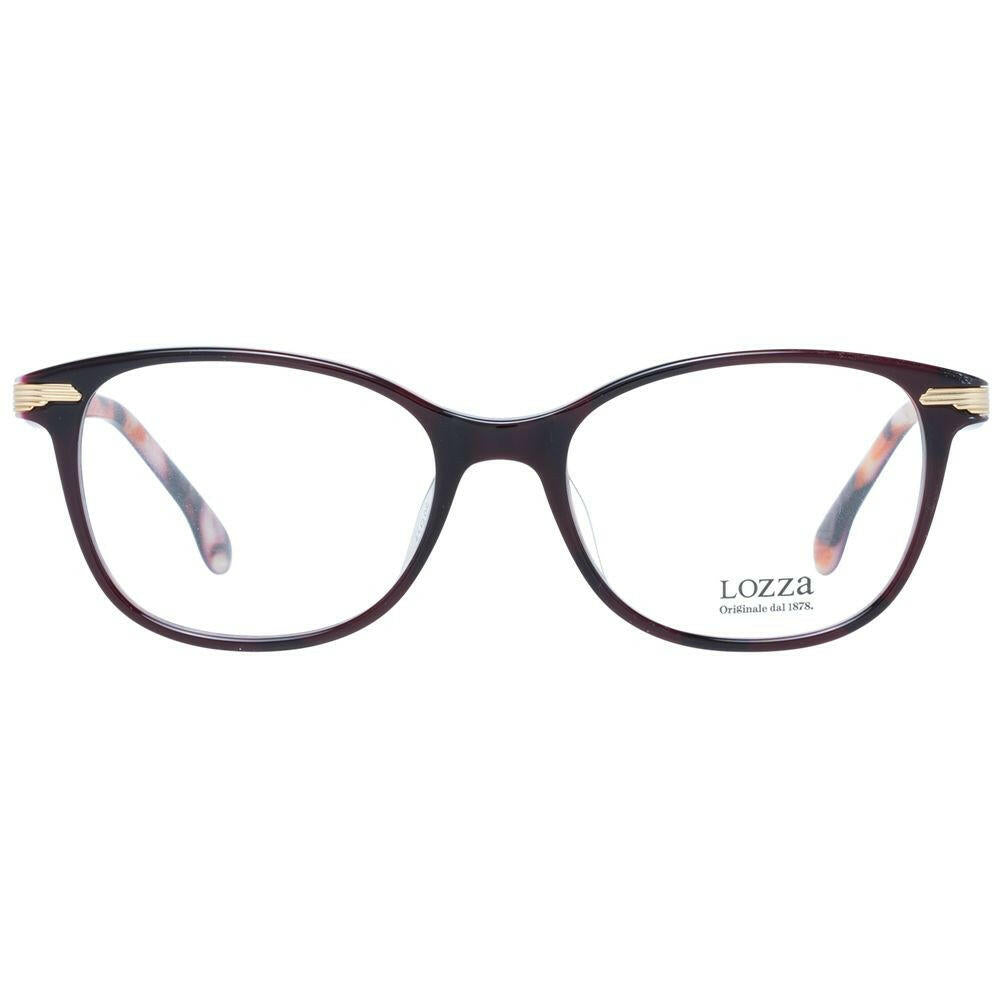 Lozza Burgundy Women Glasses Frame.