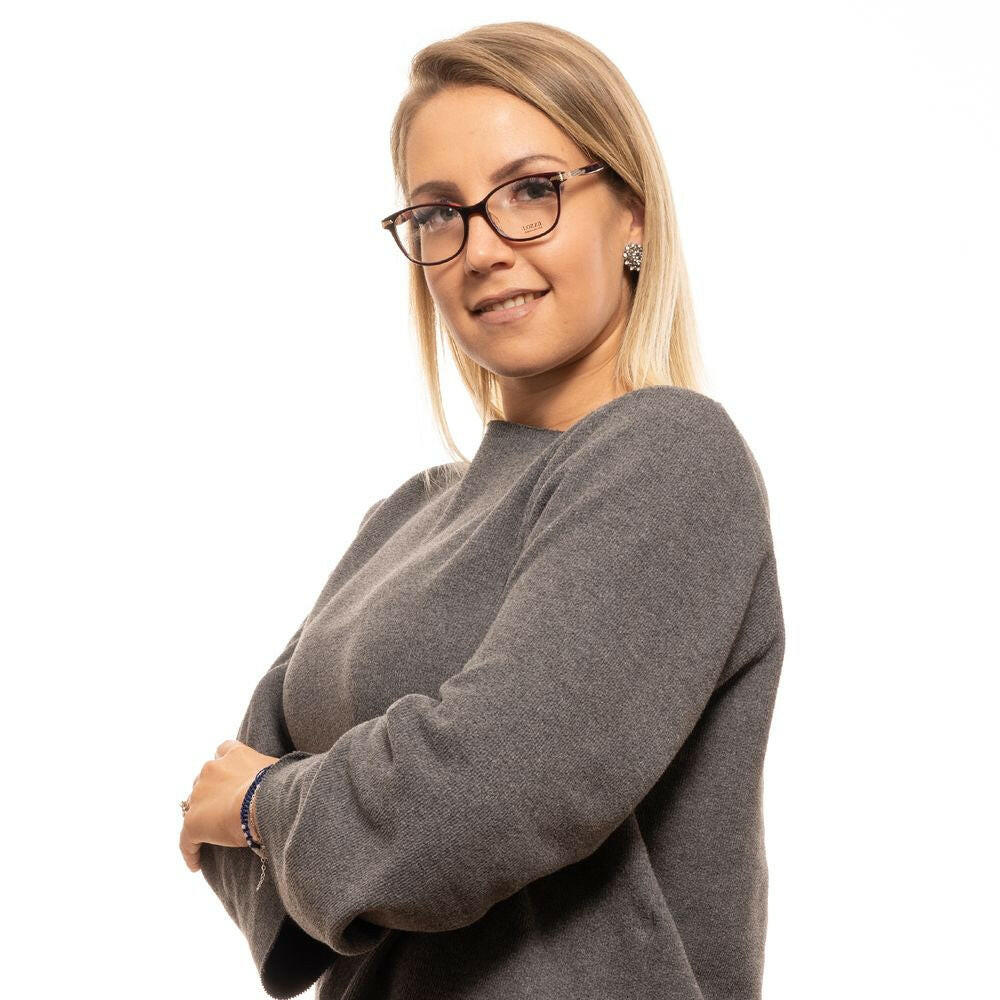 Lozza Burgundy Women Glasses Frame.