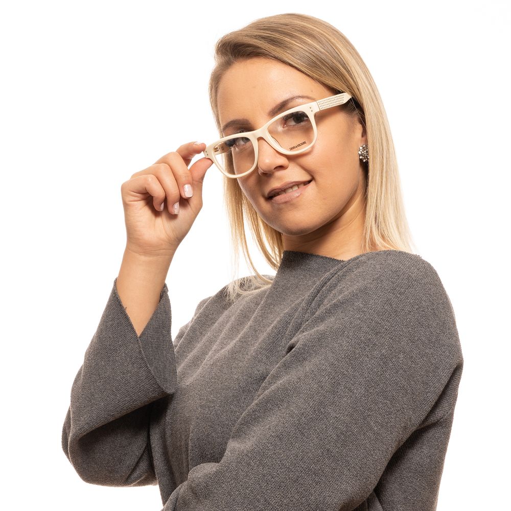 Zadig & Voltaire Cream Women Glasses Frame Zadig & Voltaire
