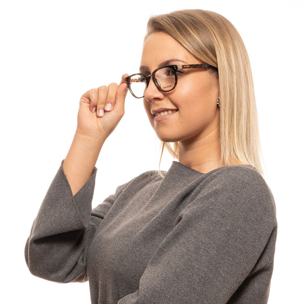 Zadig & Voltaire Brown Women Glasses Frame Zadig & Voltaire