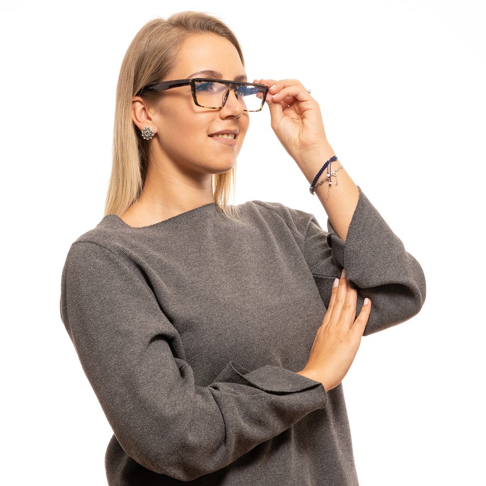 Yohji Yamamoto Brown Women Glasses Frame Yohji Yamamoto