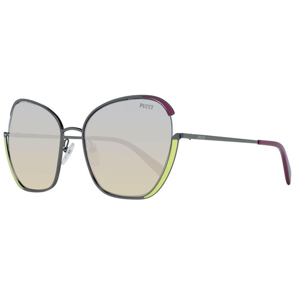 Emilio Pucci Gray Women Sunglass.