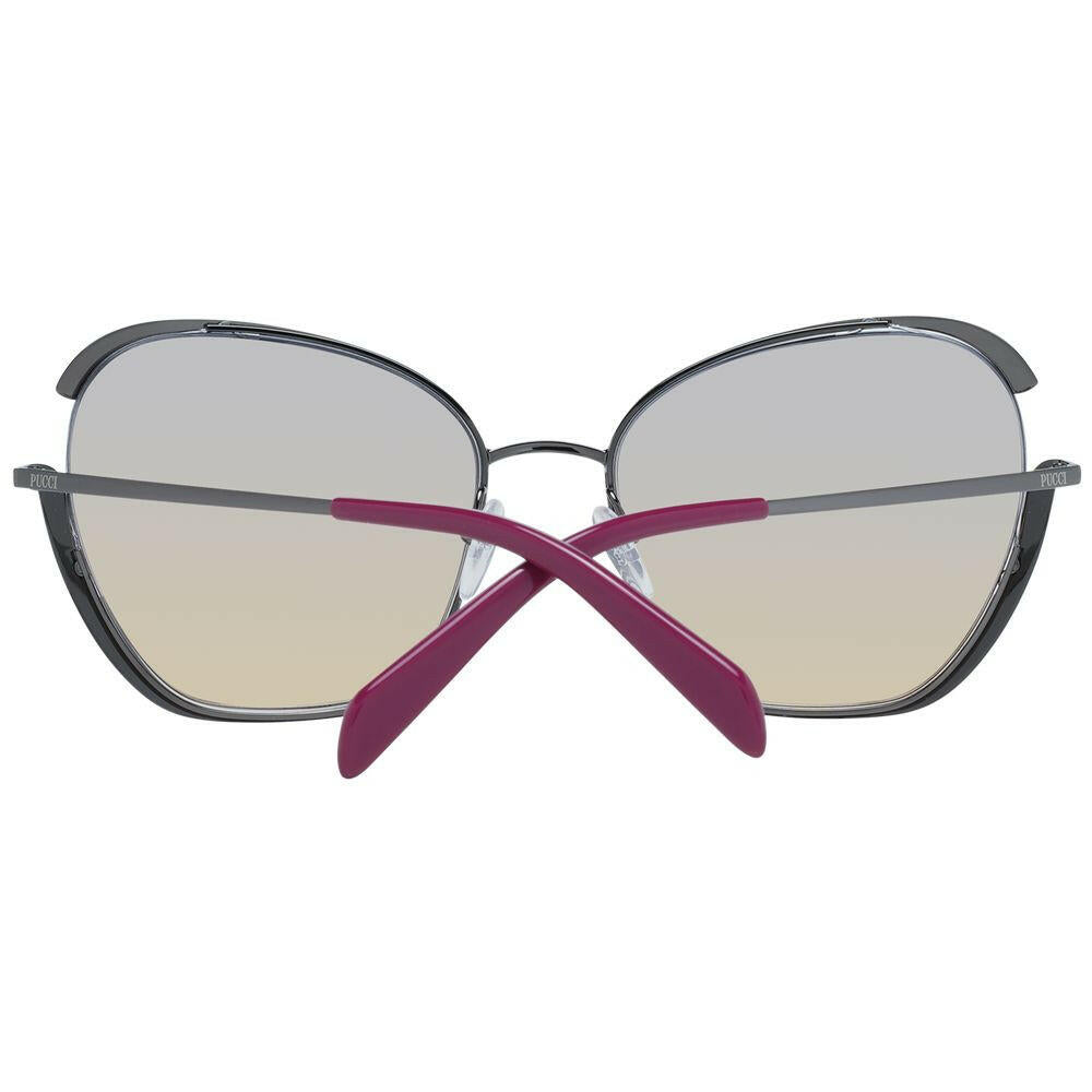 Emilio Pucci Gray Women Sunglass.
