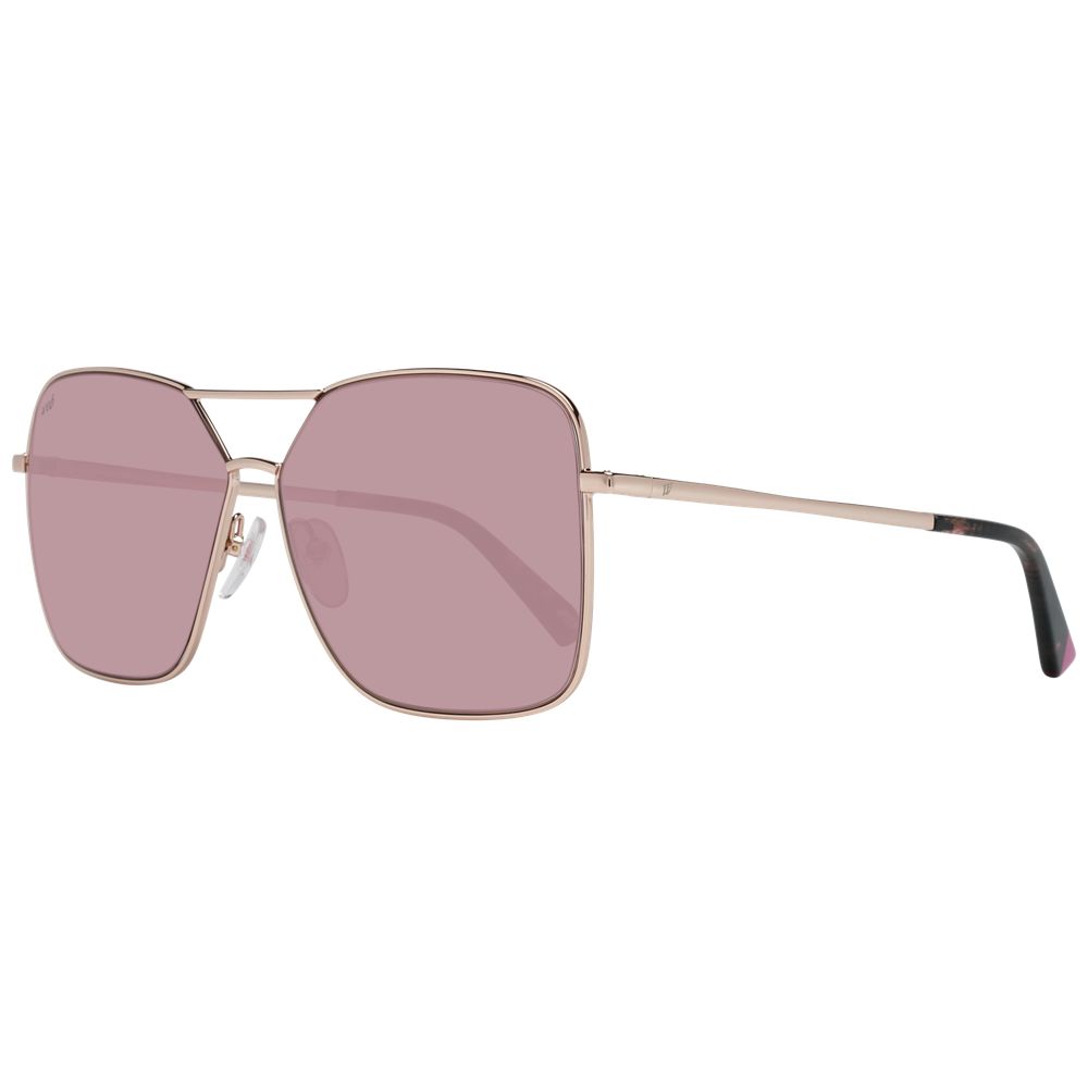 Web Rose Gold Women Sunglass Web