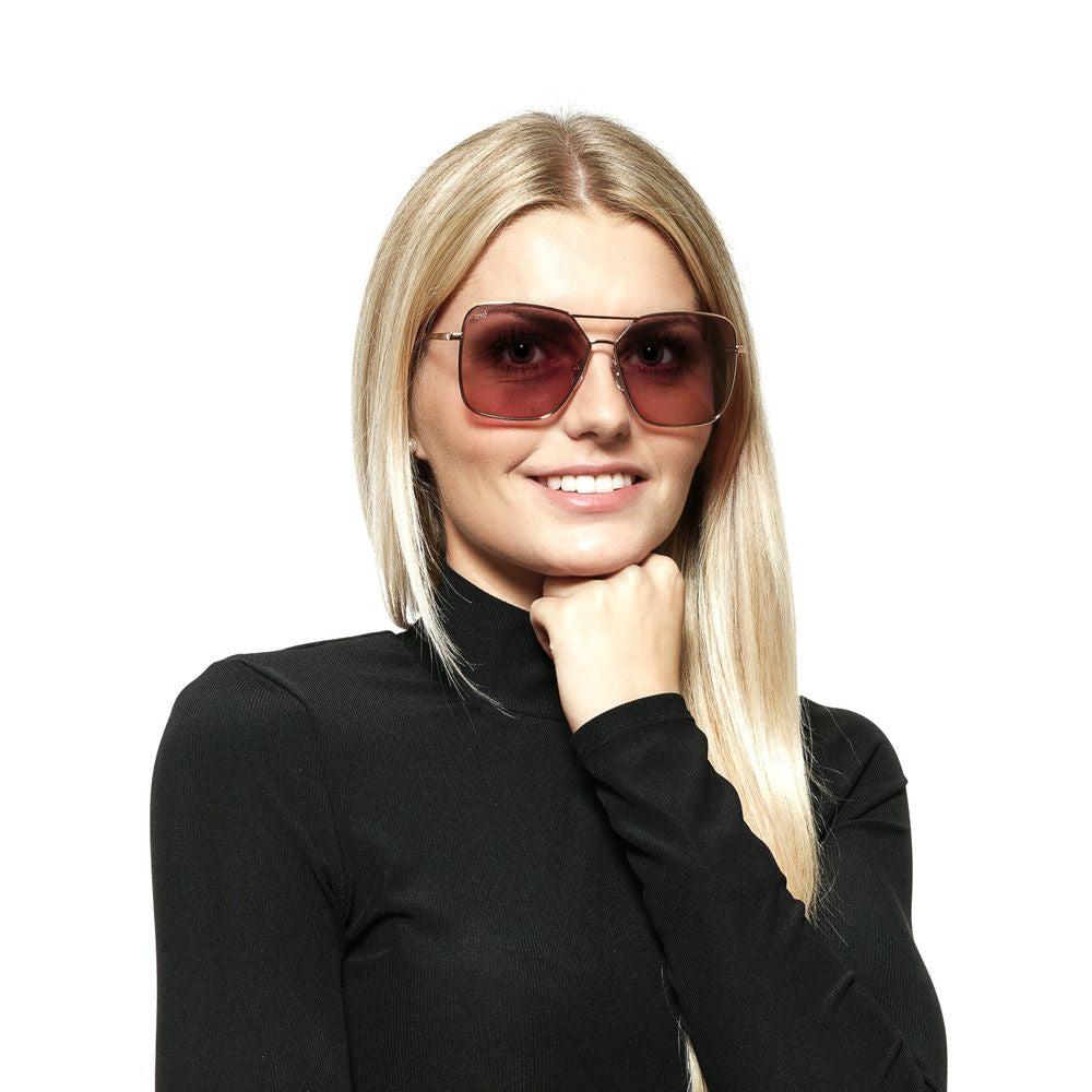 Web Rose Gold Women Sunglass Web