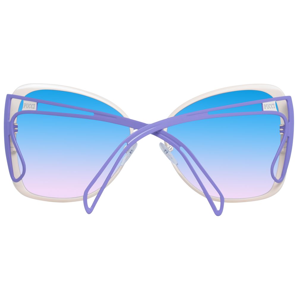 Emilio Pucci Cream Women Sunglass.