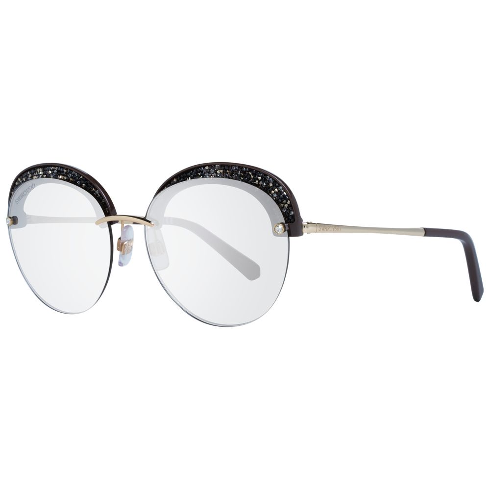 Swarovski Gold Women Sunglass.