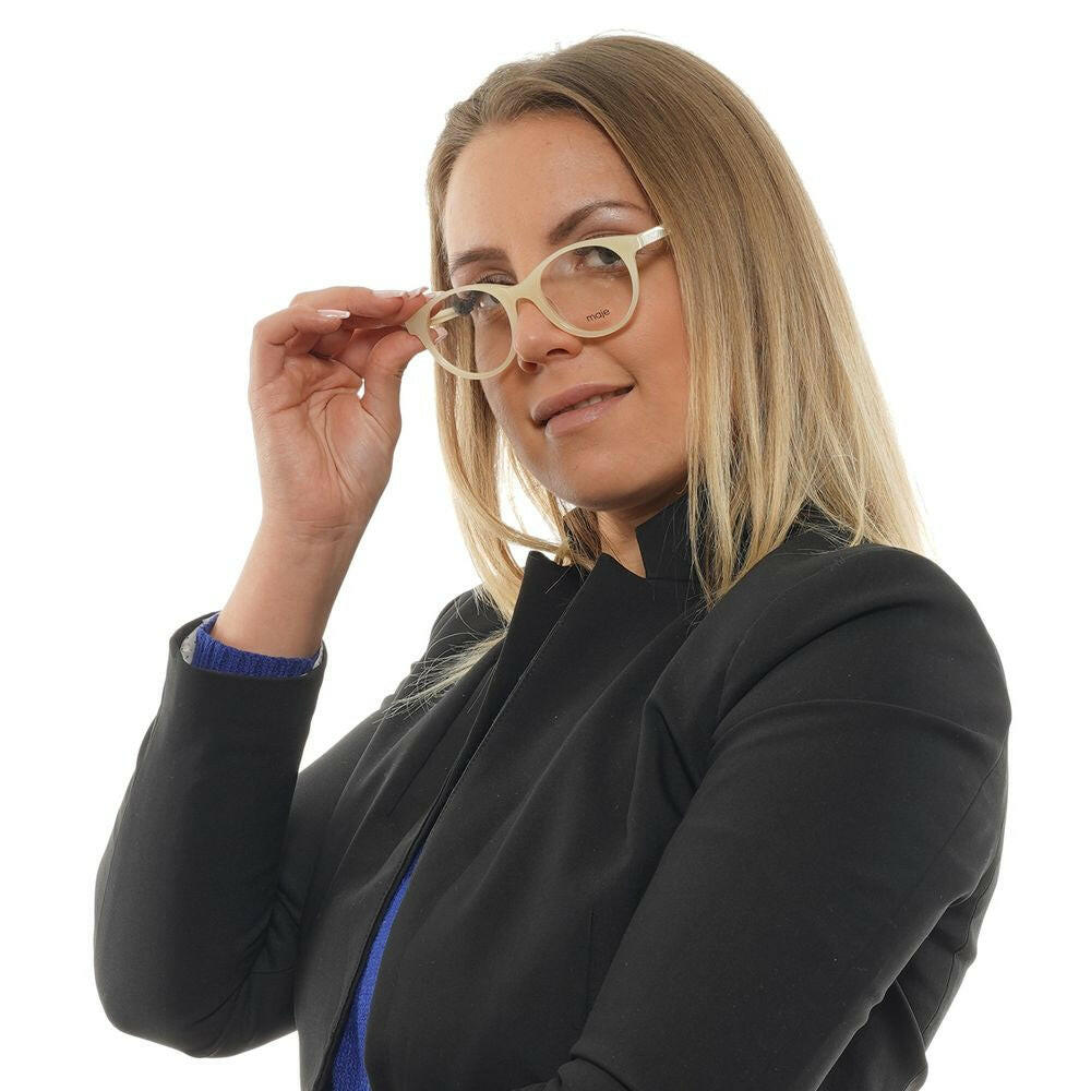 Maje White Women Glasses Frame.
