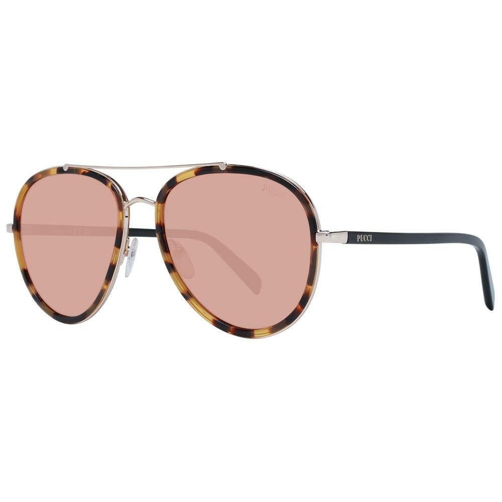 Emilio Pucci Brown Women Sunglass.