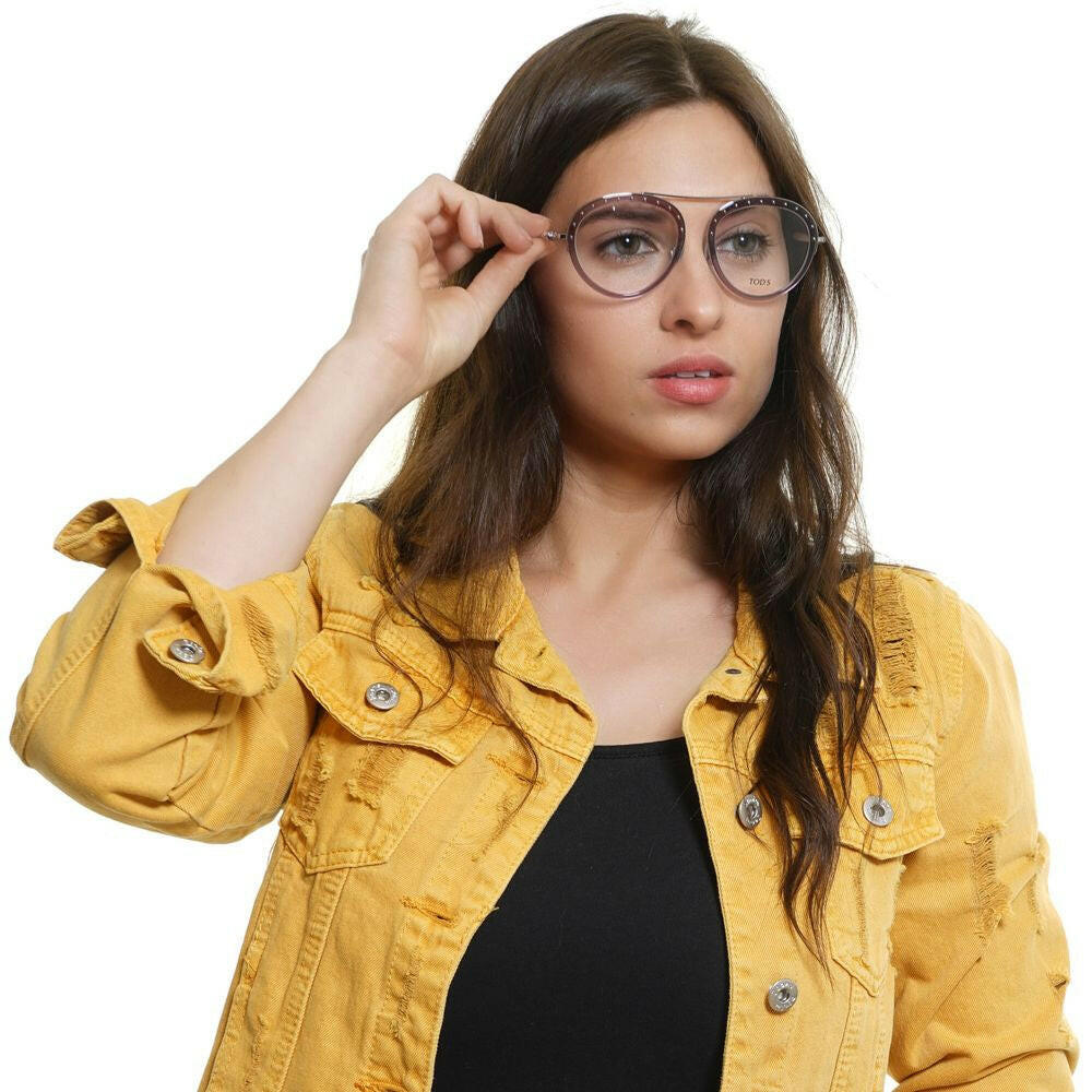 Tod's Purple Women Glasses Frame.