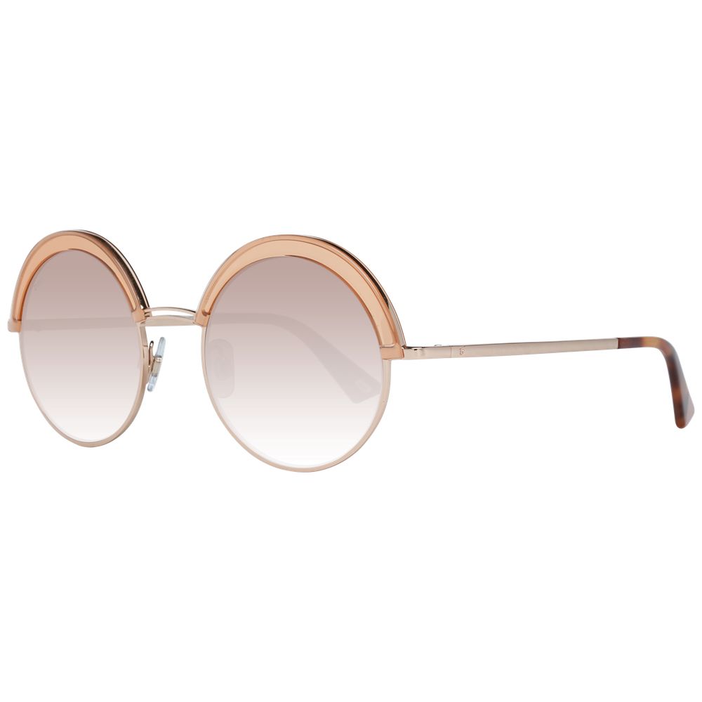 Web Rose Gold Women Sunglass Web