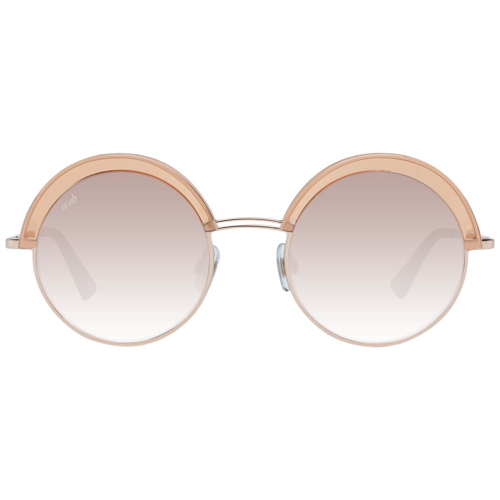 Web Rose Gold Women Sunglass Web