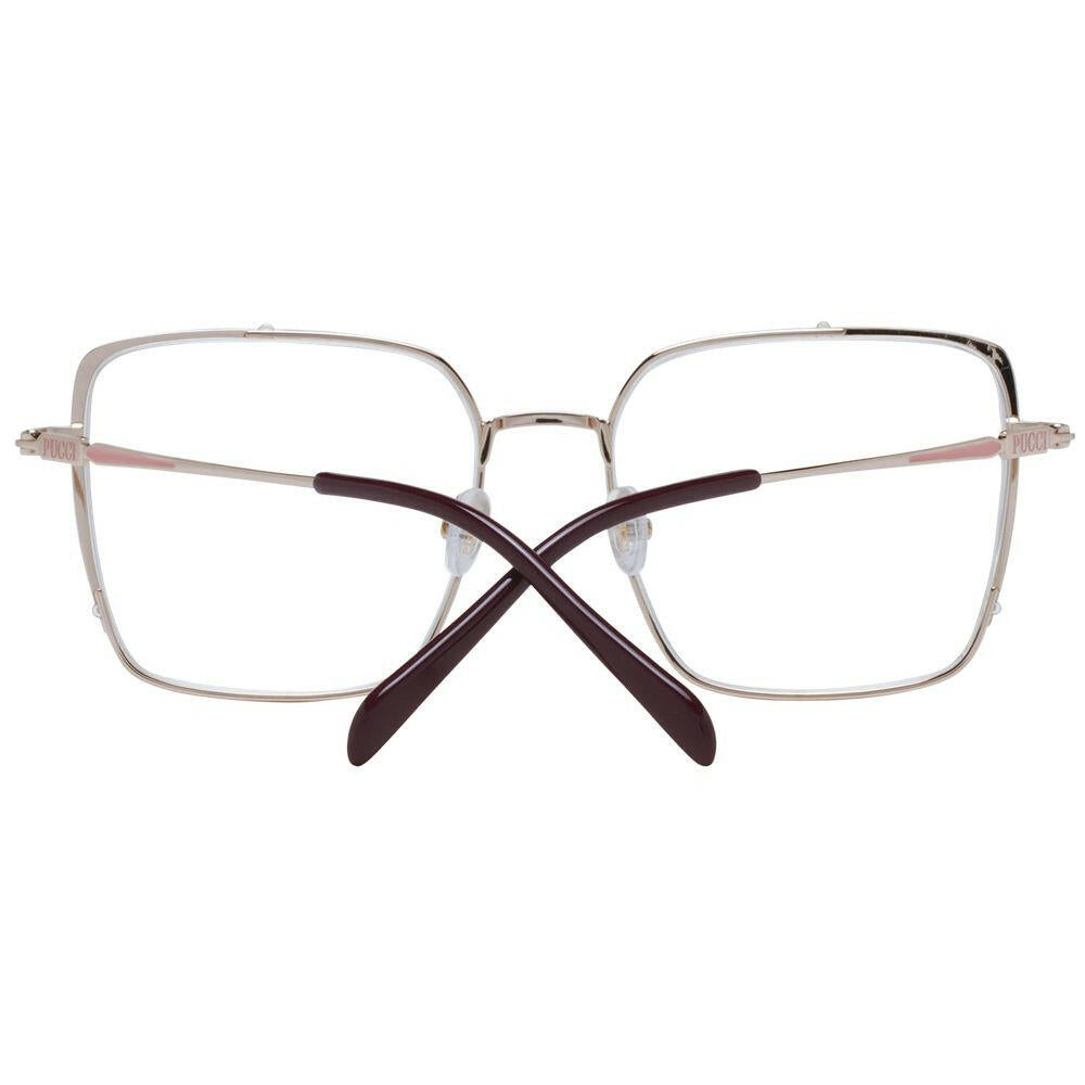 Emilio Pucci Silver Women Glasses Frame.